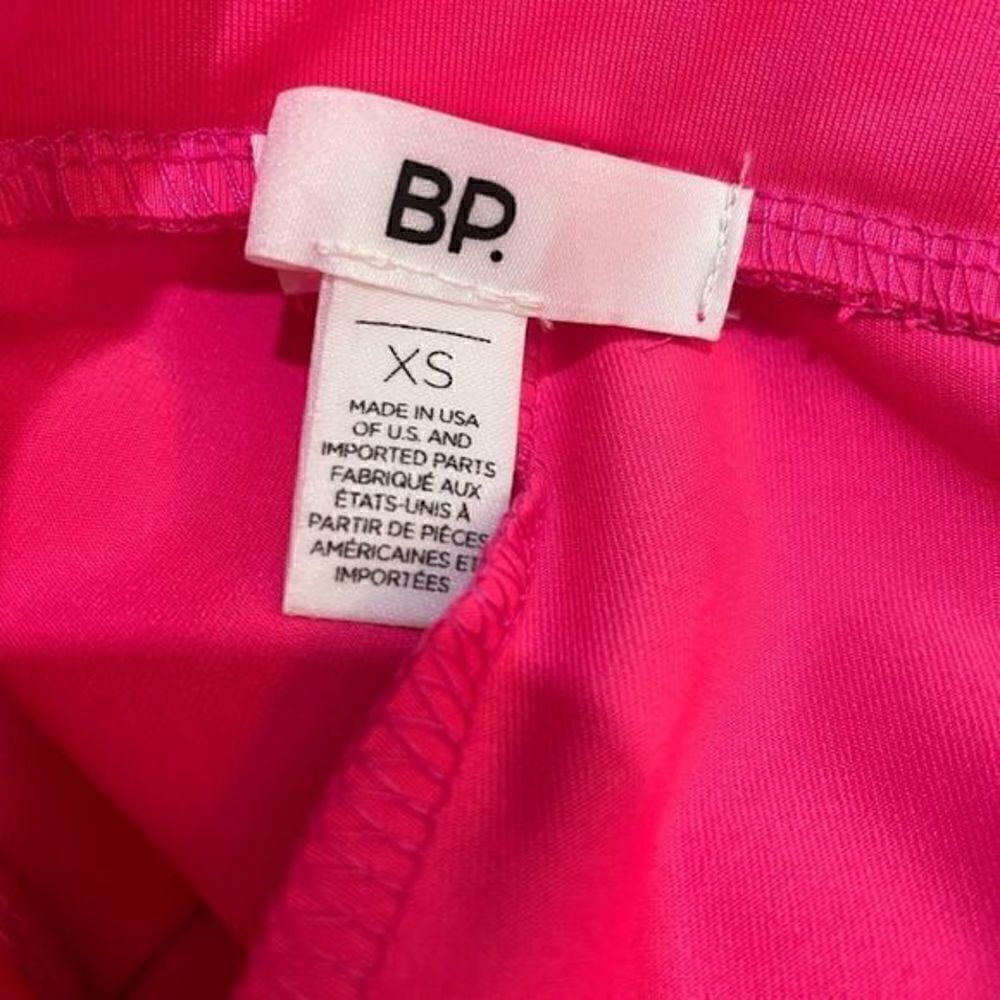 BP Nordstrom Biker Shorts Neon Pink XS - Picture 5 of 7